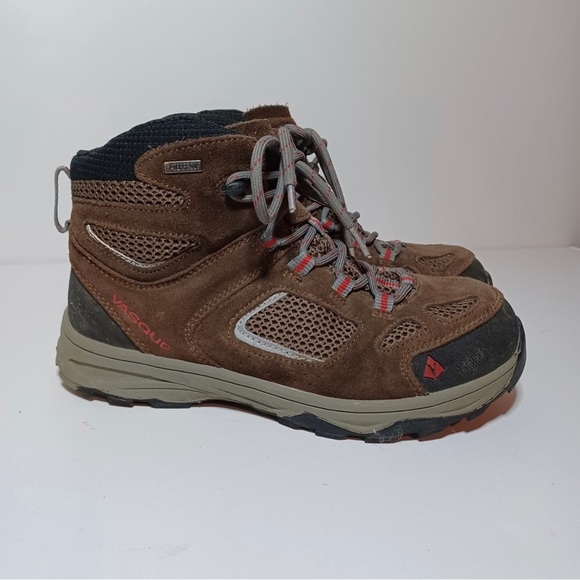 Vasque Breeze III Ultra Dry Youth Size 6 Brown Hiking Waterproof Boots (69 box 9 - Picture 1 of 8